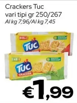 MAX Supermercati Crackers Tuc offerta