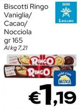 MAX Supermercati Biscotti Ringo offerta