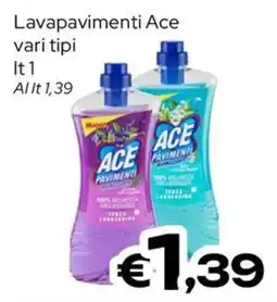 MAX Supermercati Lavapavimenti Ace offerta