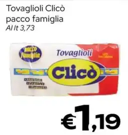 MAX Supermercati Tovaglioli Clicò offerta