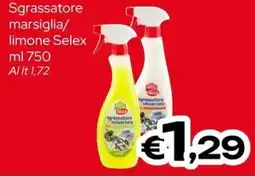 MAX Supermercati Sgrassatore universale Selex offerta