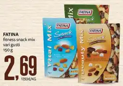 PRO7 Supermercati FATINA fitness snack mix offerta