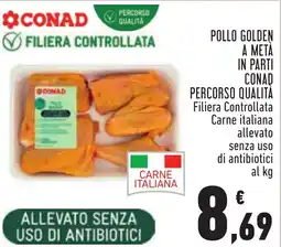 Conad Pollo Golden offerta