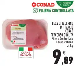 Conad Fesa di tacchino CONAD offerta