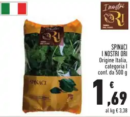 Conad Spinaci I nostri ori offerta