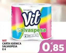 Il Centro Superstore Vit carta igienica salvaspesa offerta
