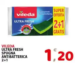 Il Centro Superstore Vileda spugna antibatterica offerta