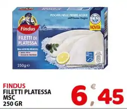 Il Centro Superstore Findus filetti platessa offerta