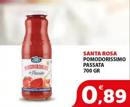 Il Centro Superstore Santa Rosa Pomodorissimo la Passata offerta
