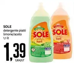 PRO7 Supermercati Detergente piatti Sole offerta