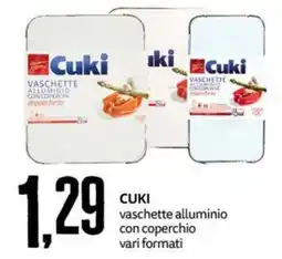 PRO7 Supermercati Cuki vaschette alluminio con coperchio offerta