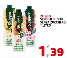 Il Centro Superstore Skipper succhi senza zucchero offerta