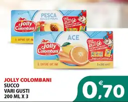 Il Centro Superstore Jolly Colombani succo vari gusti offerta
