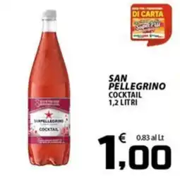SpesaPiù Supermercati San Pellegrino Cocktail offerta