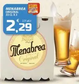 SpesaPiù Supermercati Menabrea Original offerta