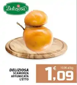 SpesaPiù Supermercati Deliziosa scamorza affumicata offerta