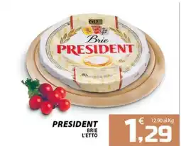 SpesaPiù Supermercati Brie President offerta