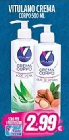 Vitulano Drugstore Vitulano crema corpo offerta