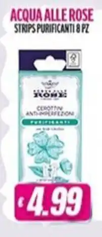 Vitulano Drugstore Acqua alle Rose strips purificanti offerta
