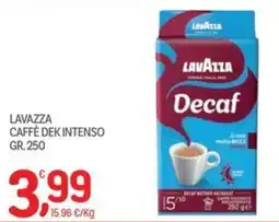 Carni e Affini Supermercati Lavazza Caffè Dek Intenso Decaf offerta