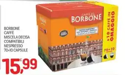 Carni e Affini Supermercati Caffè Borbone Miscela Decisa offerta