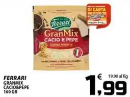 SpesaPiù Supermercati Ferrari Granmix Cacio & Pepe offerta