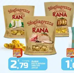 SpesaPiù Supermercati Rana pasta ripiena offerta