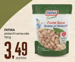 PRO7 Supermercati Fatina pistacchi senza sale offerta