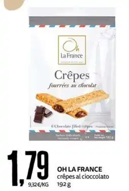 PRO7 Supermercati Oh La France crêpes al cioccolato offerta