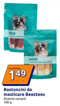 Action Bastoncini da masticare Beeztees offerta