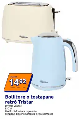 Action Bollitore o tostapane retrò Tristar offerta