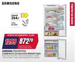 Trony Samsung frigorifero combinato da incasso offerta