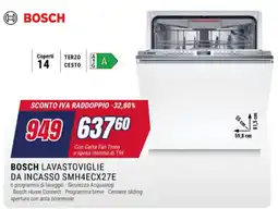 Trony Bosch lavastoviglie da incasso offerta