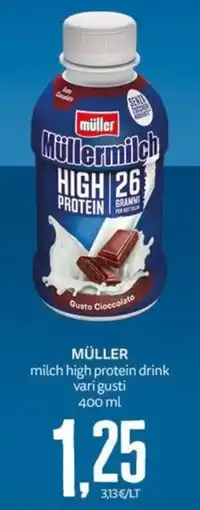 PRO7 Supermercati Müller Müller milch high protein drink offerta