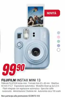 Trony Fujifilm instax mini 13 offerta