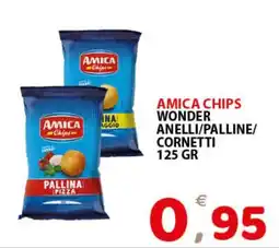 Il Centro Superstore Amica chips wonder anelli/palline/cornetti offerta