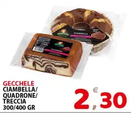 Il Centro Superstore Gecchele Ciambella/Quadrona/Treccia offerta