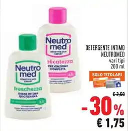 Conad Detergente intimo Neutromed offerta