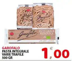Il Centro Superstore Garofalo pasta integrale offerta