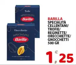 Il Centro Superstore Barilla Specialità offerta