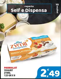 Il Centro Superstore Parmalat Yogurt Zymil Senza Lattosio offerta