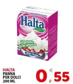 Il Centro Superstore Halta panna per dolci offerta
