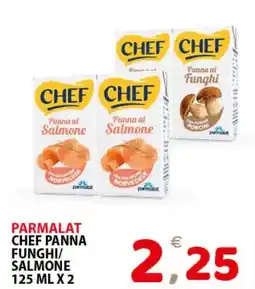 Il Centro Superstore Parmalat Chef Panna Funghi/Salmone offerta