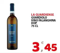 Il Centro Superstore La Guardiense Guardiolo Vino Falanghina offerta