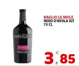 Il Centro Superstore Baglio le Mole Nero d'Avola IGT offerta