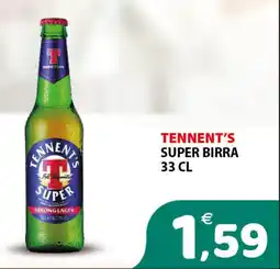 Il Centro Superstore Tennent's super birra offerta