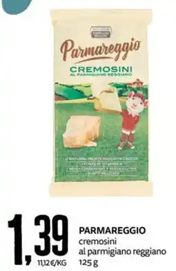 PRO7 Supermercati Parmareggio cremosini al parmigiano reggiano offerta