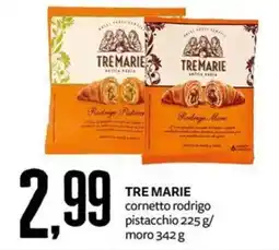PRO7 Supermercati Tre Marie cornetto rodrigo pistacchio offerta