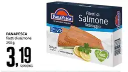 PRO7 Supermercati PanaPesca filetti di salmone offerta