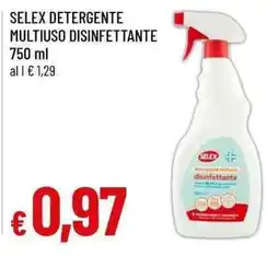 Famila Superstore Selex detergente multiuso disinfettante offerta